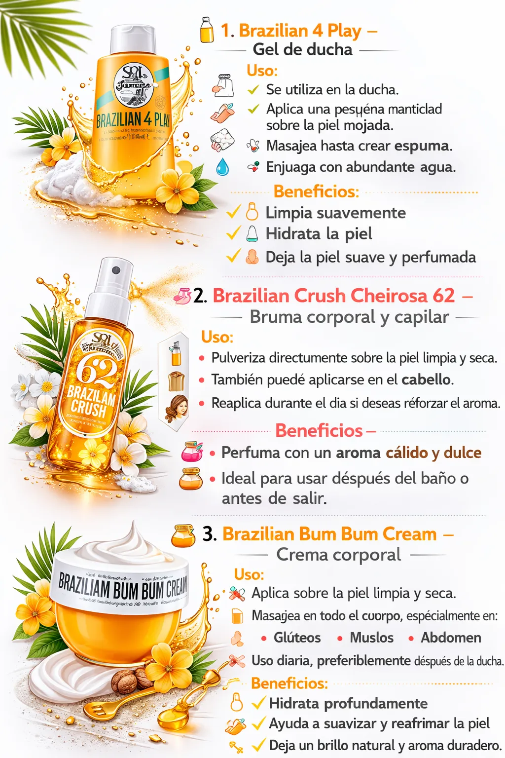 ✨ Kit Sol de Janeiro – Ritual Brasileño de Cuidado Corporal ✨