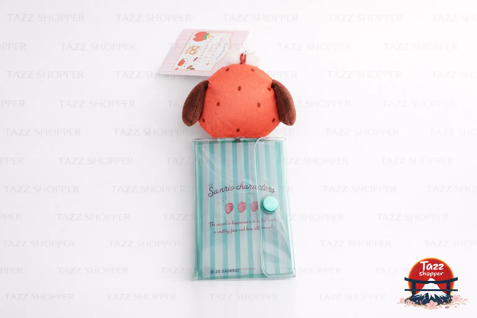 🐶 Sanrio – Llavero Peluche con Estuche (Edición Aniversario)pochaco