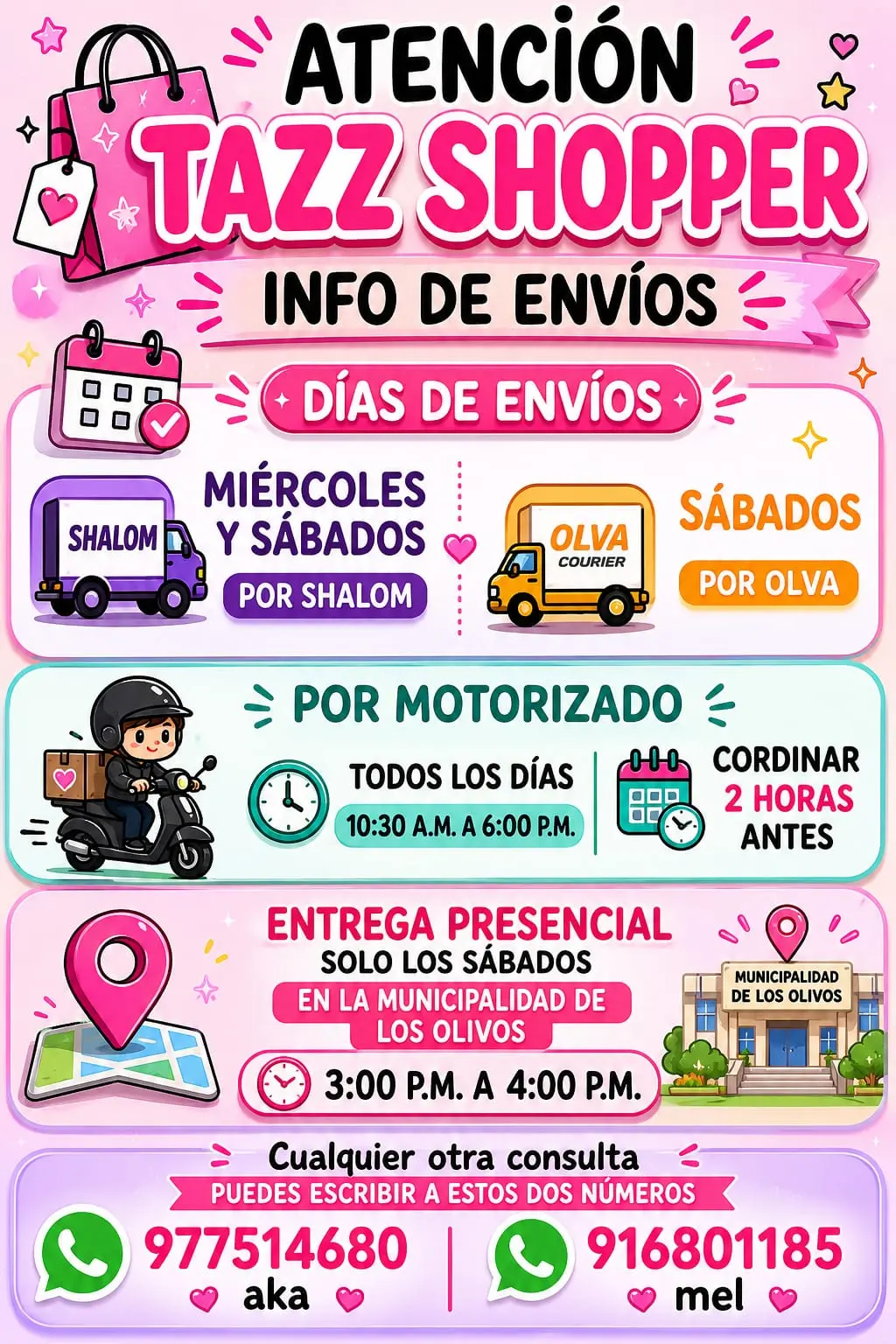 ENVIOS TAZZ