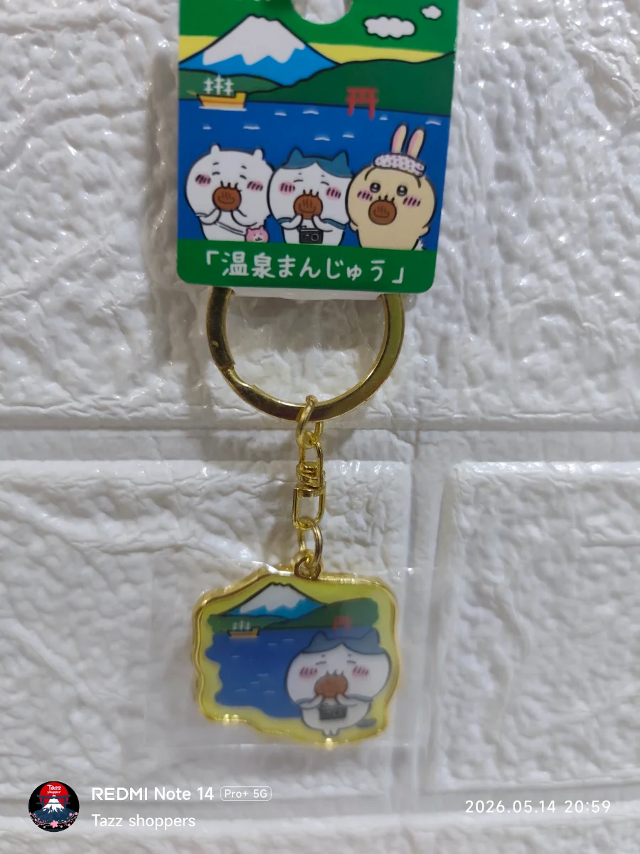 Llavero Chiikawa Hakone Onsen Manju (Edición Local de Japón)