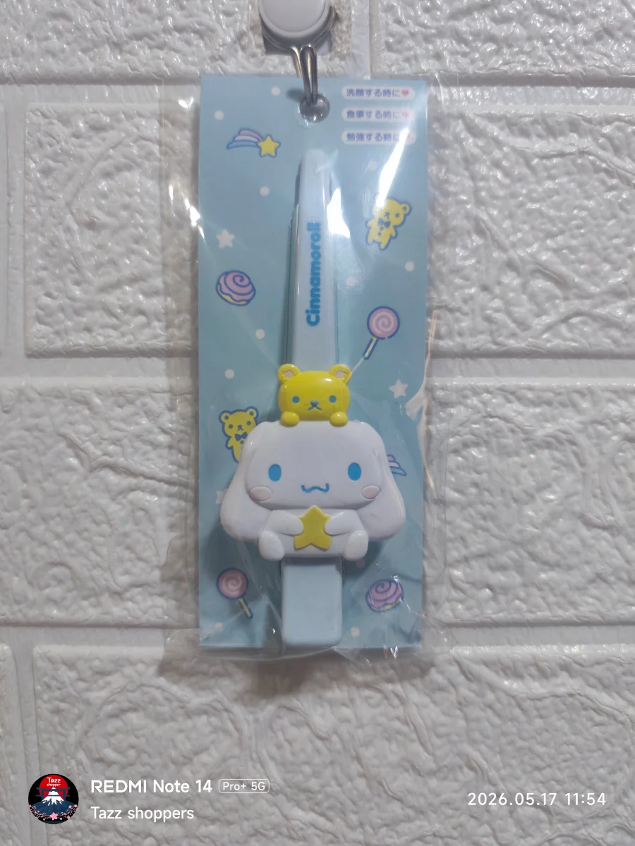 Pinza Larga para el Cabello Sanrio – Cinnamoroll con Osito