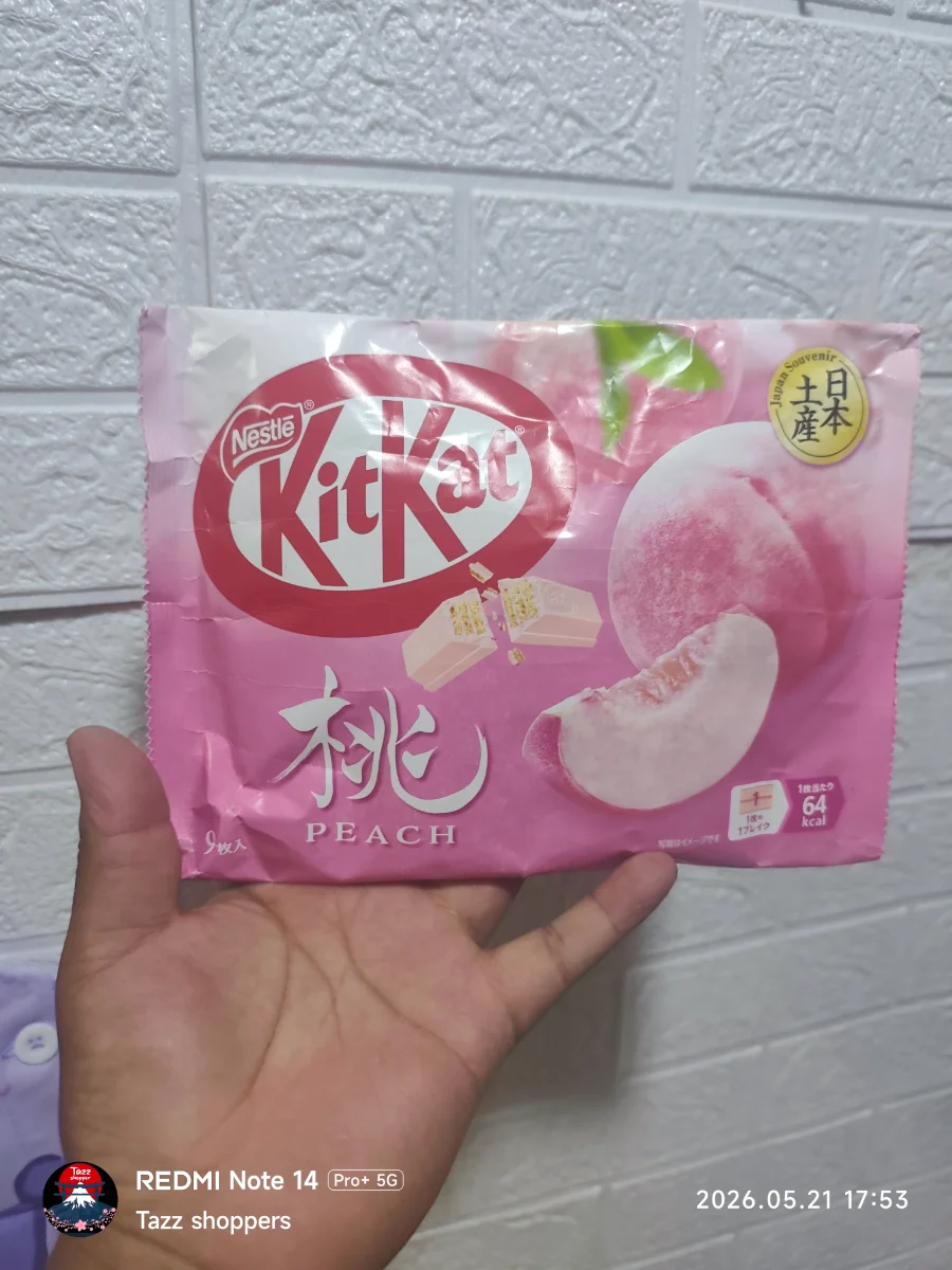 KitKat Japón – Peach (Sabor Durazno)