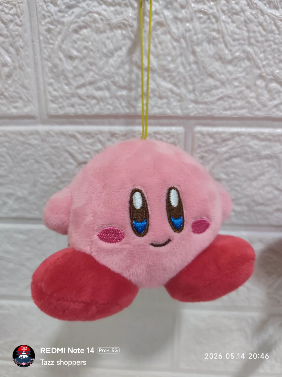 Llavero de Peluche Kirby Clásico Ojos Azules - Colección Kirby's Dream Land