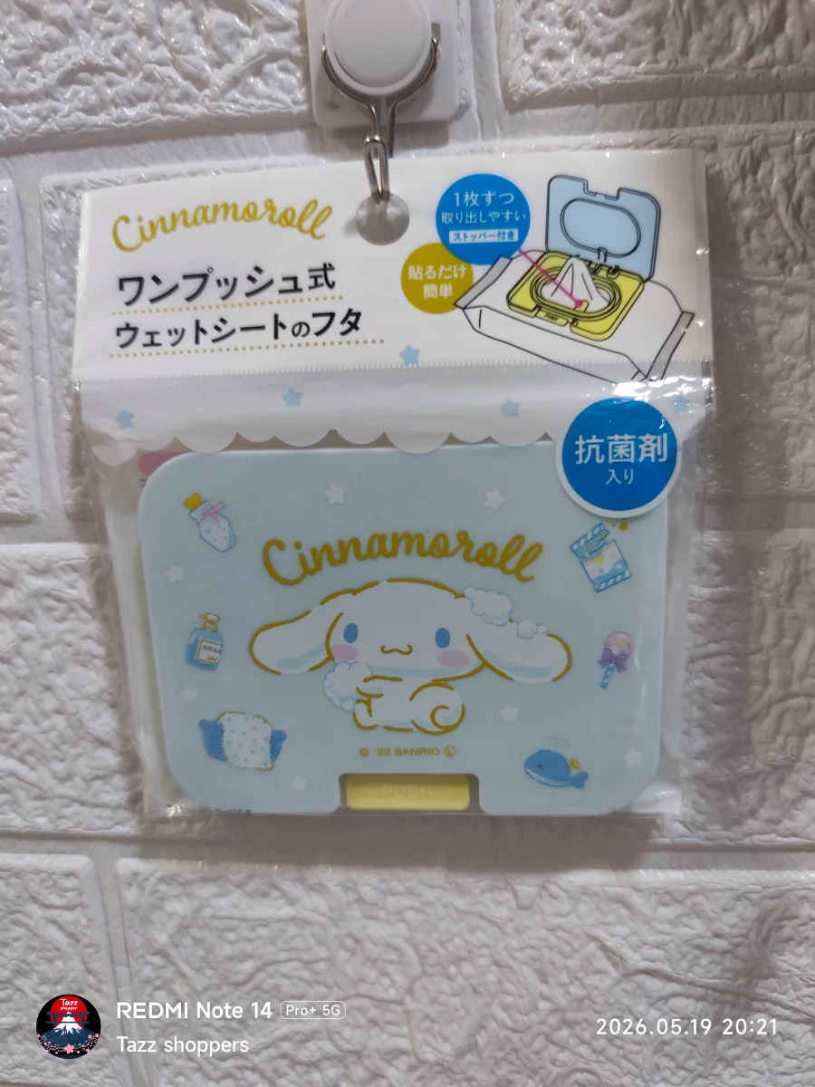 Tapa Reutilizable para Toallitas Sanrio – Cinnamoroll One Touch
